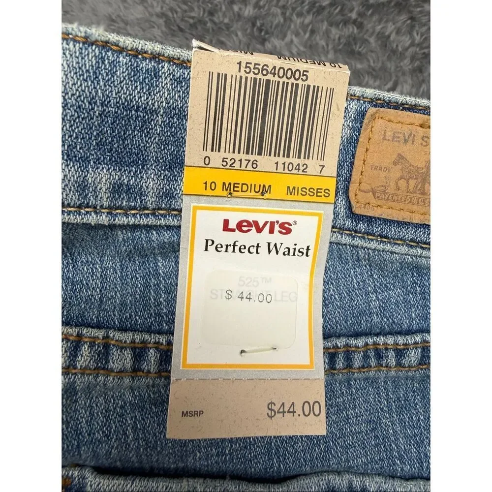 Levi's Perfect Waist Jeans 10 Medium Misses, New With Tags!
